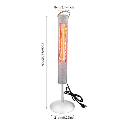 Compact Outdoor Electric Patio Space Heater