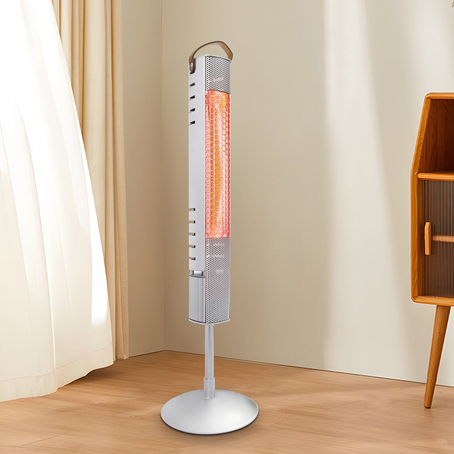 Compact Outdoor Electric Patio Space Heater