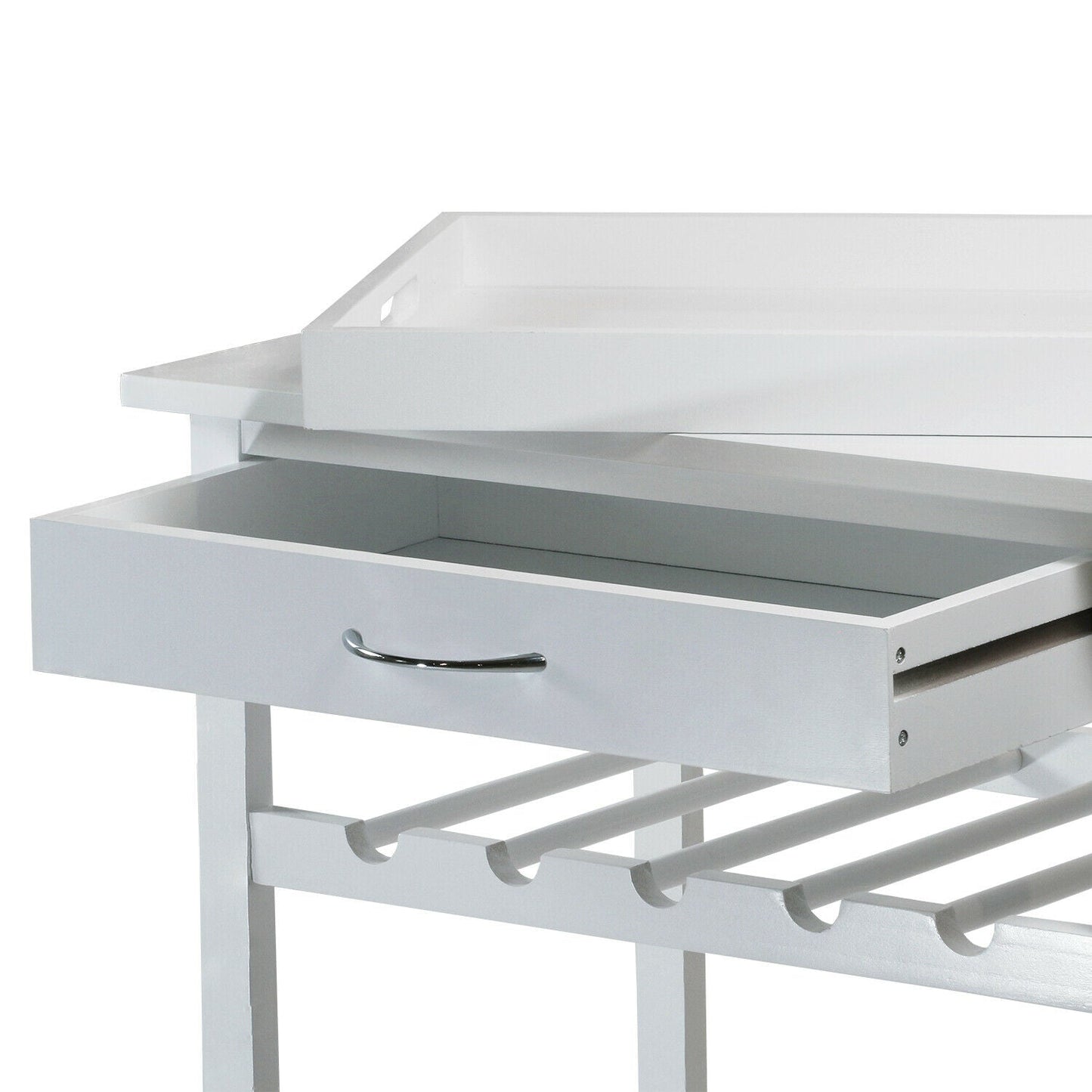 Mobile Wine Serving Cart