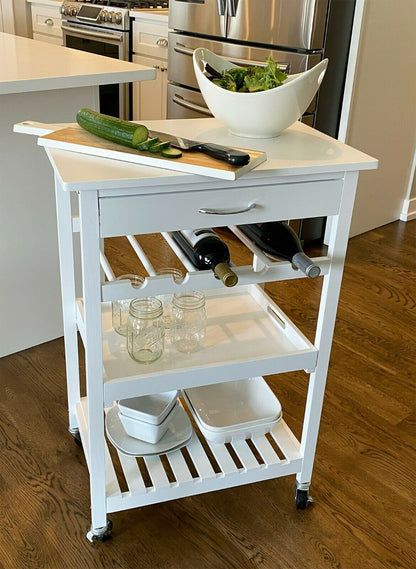 Mobile Wine Serving Cart