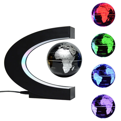 Sleek Modern Globe Table Lamp
