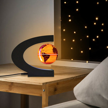 Sleek Modern Globe Table Lamp