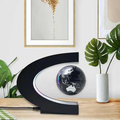 Sleek Modern Globe Table Lamp - Halri
