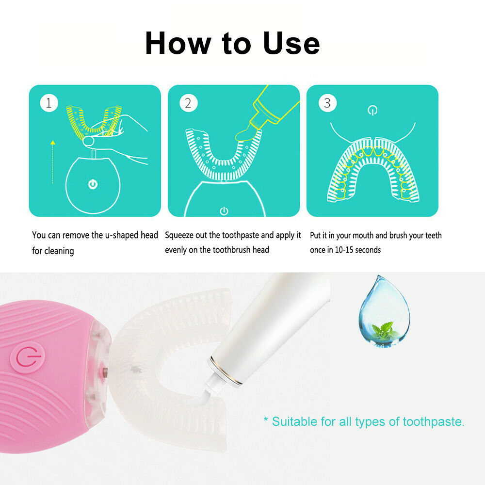 Advanced Whitening Electric Sonic Toothbrush
