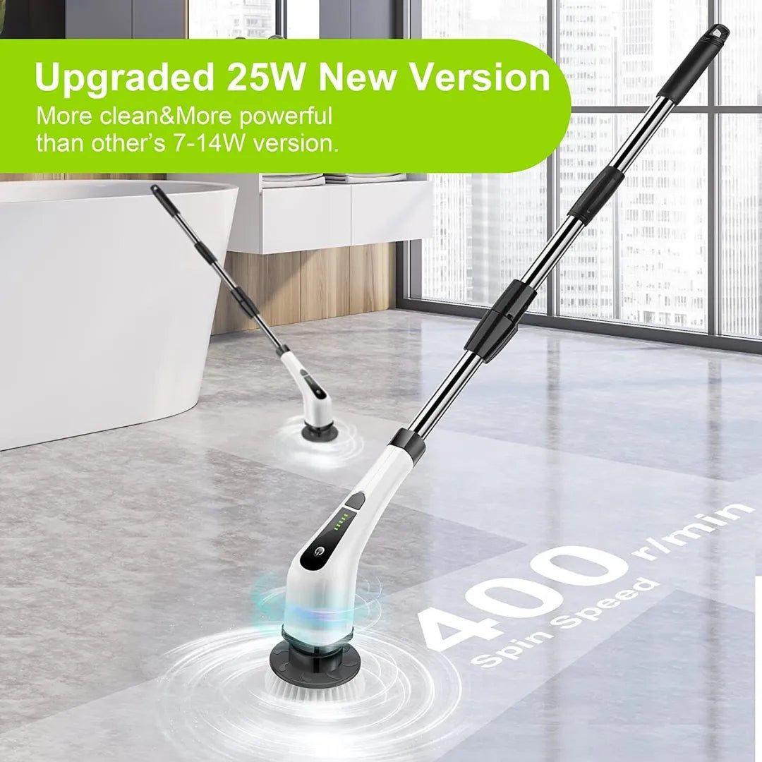 Rechargeable Spin Cleaning Brush with 7 Interchangeable Heads