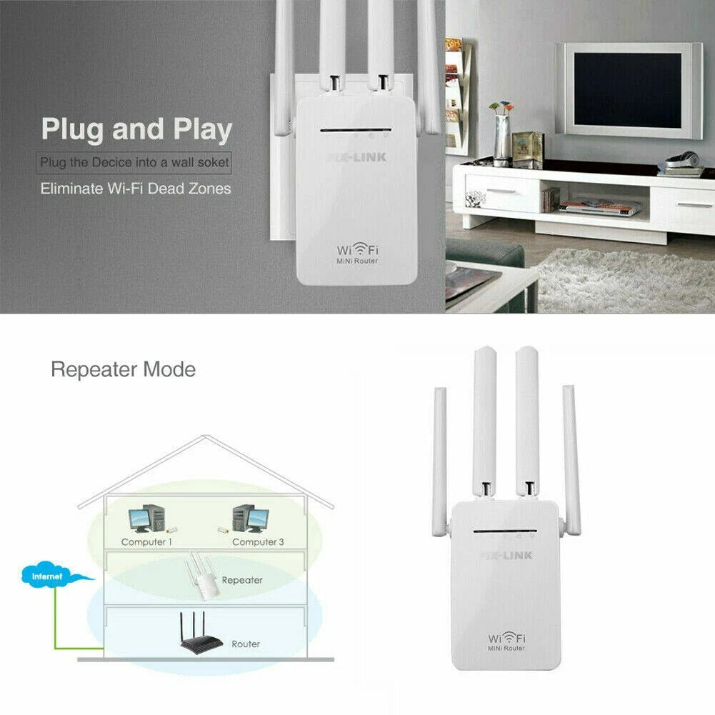 Wireless Signal Booster For Home Network