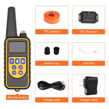 Rechargeable Pet Training Collar Remote Control