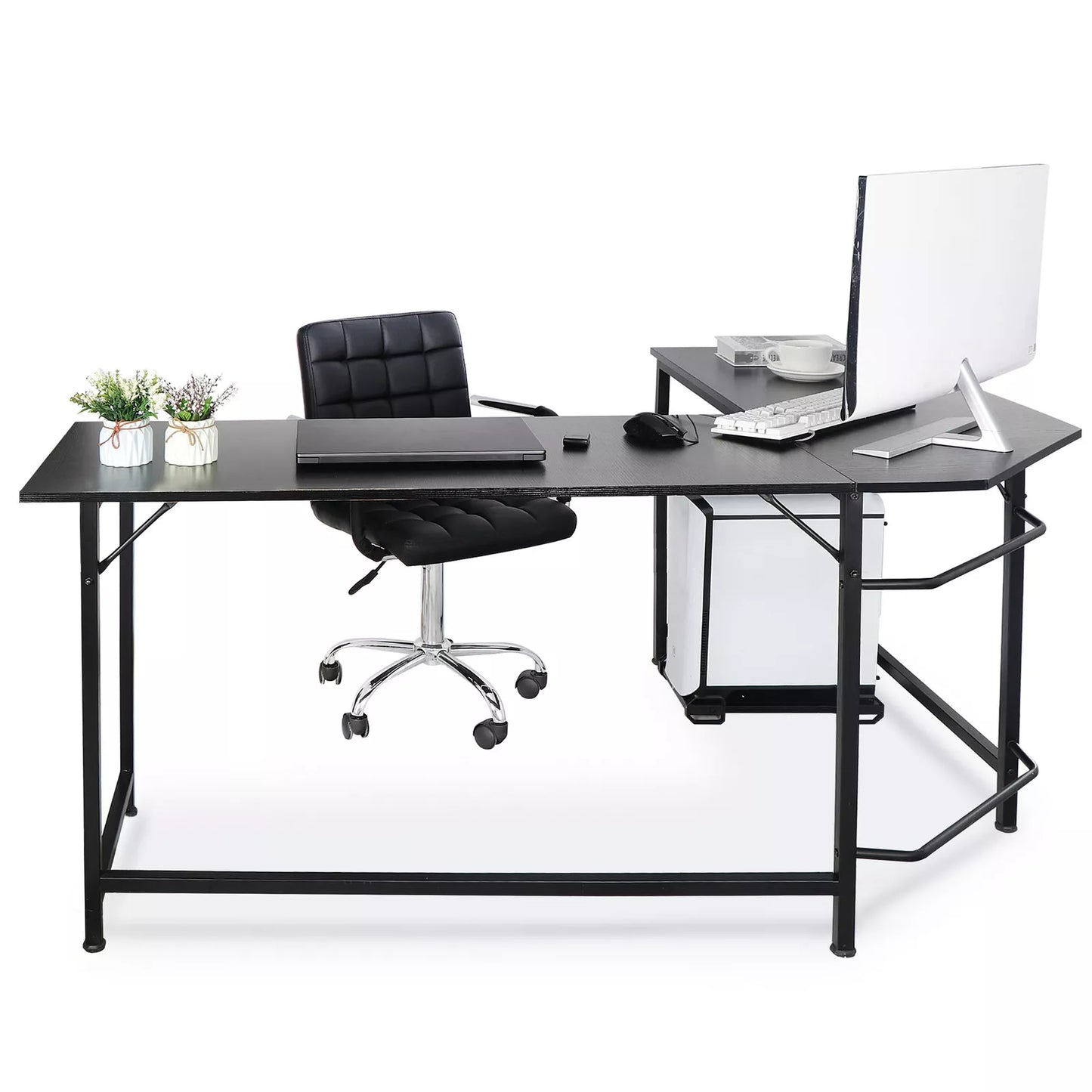 Space Saving Corner Computer Desk - Halri