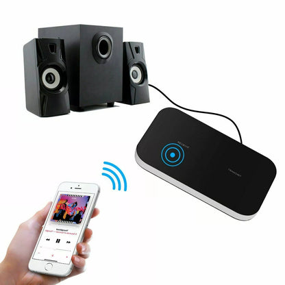 Compact Bluetooth Audio Adapter 3.5mm Aux Converter