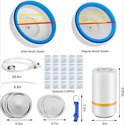 Airtight Food Storage Container Sealer