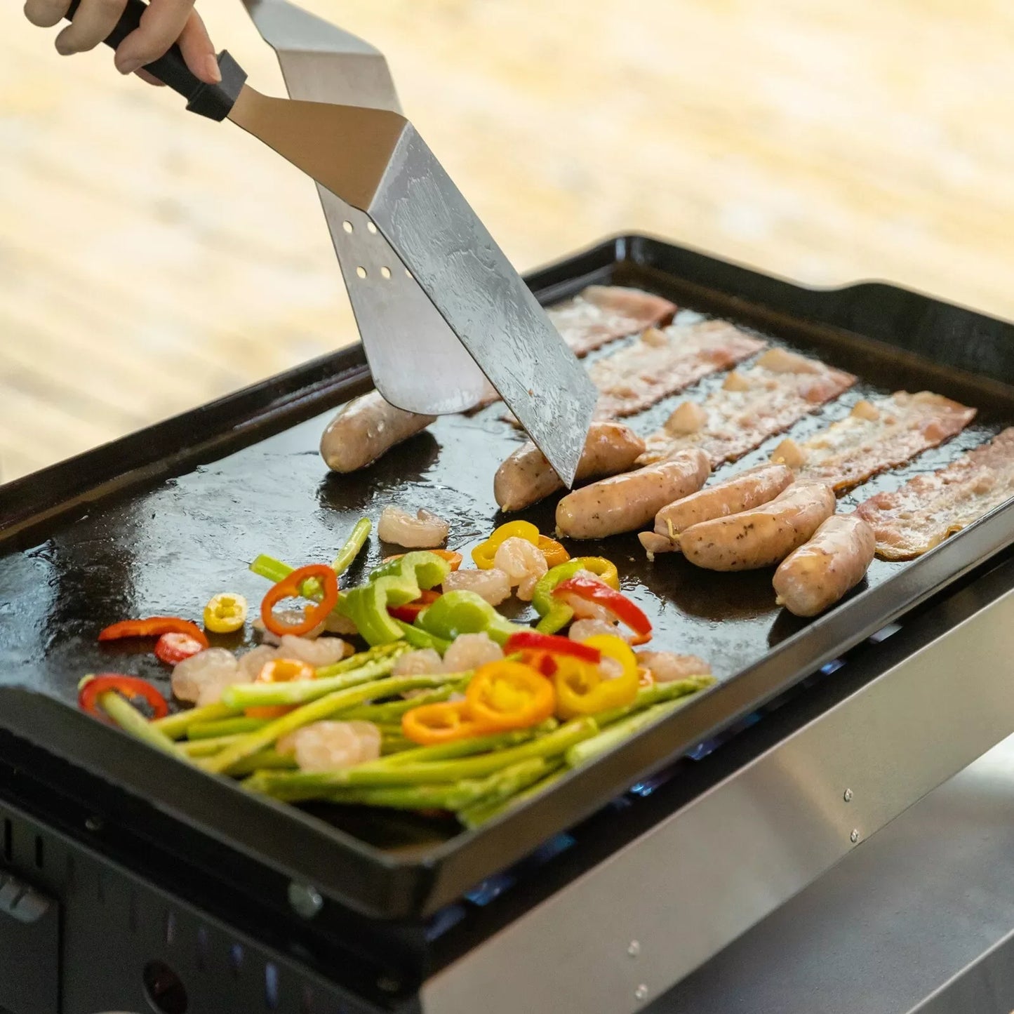 Compact Outdoor Gas BBQ Grill