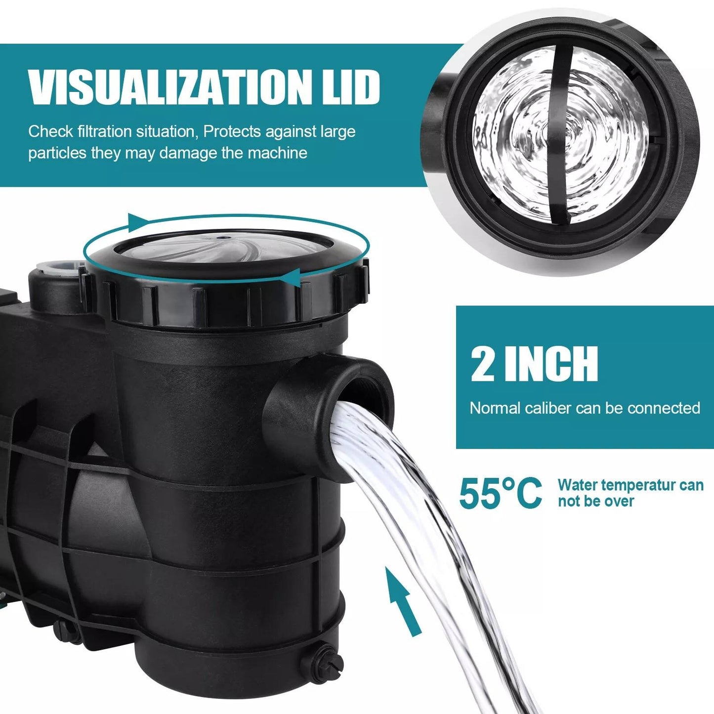 Powerful Above Ground Pool Water Pump