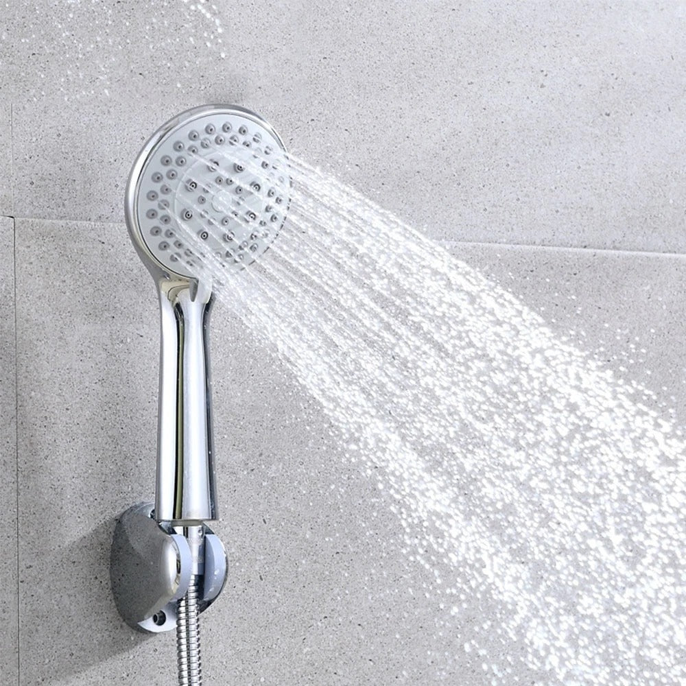 Powerful Shower Head with Long 5ft Hose