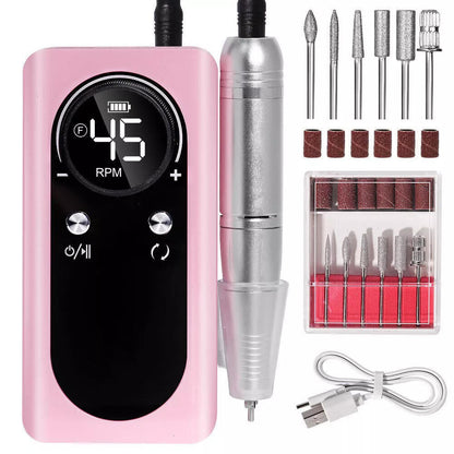 Compact Rechargeable Nail Drill Kit - Halri