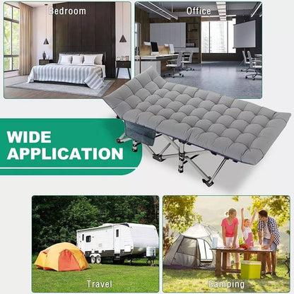 Portable Bed with Comfortable Mattress