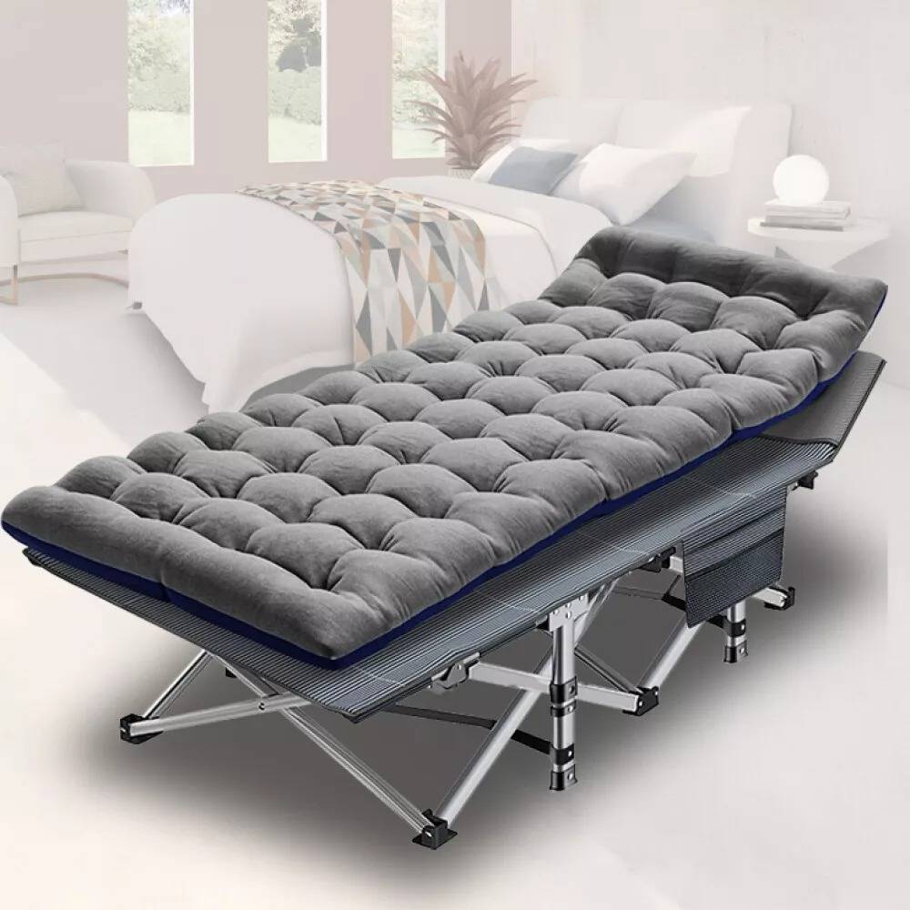 Portable Bed with Comfortable Mattress