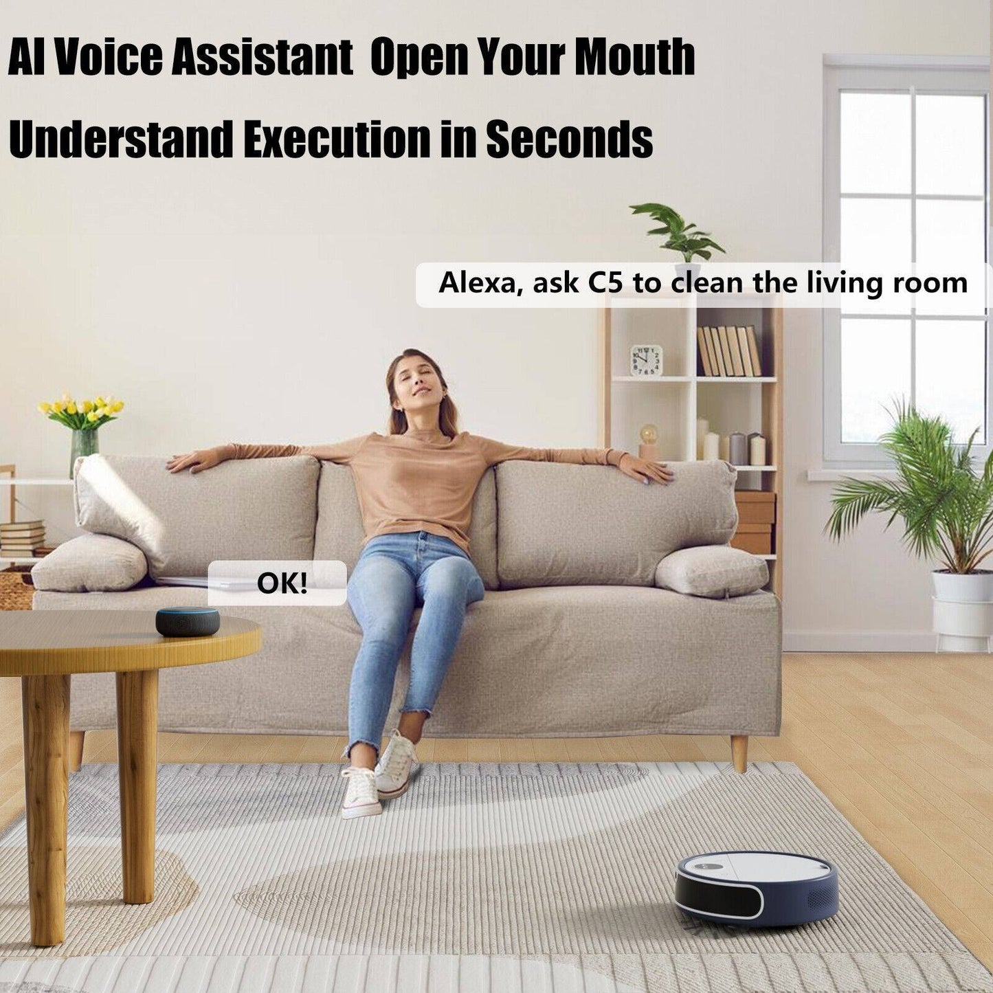 Automatic Wireless Vacuum Cleaner