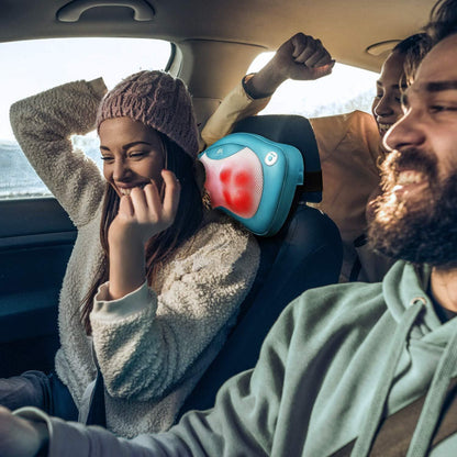 Relaxing Heat Massage Pillow for Neck and Back Pain