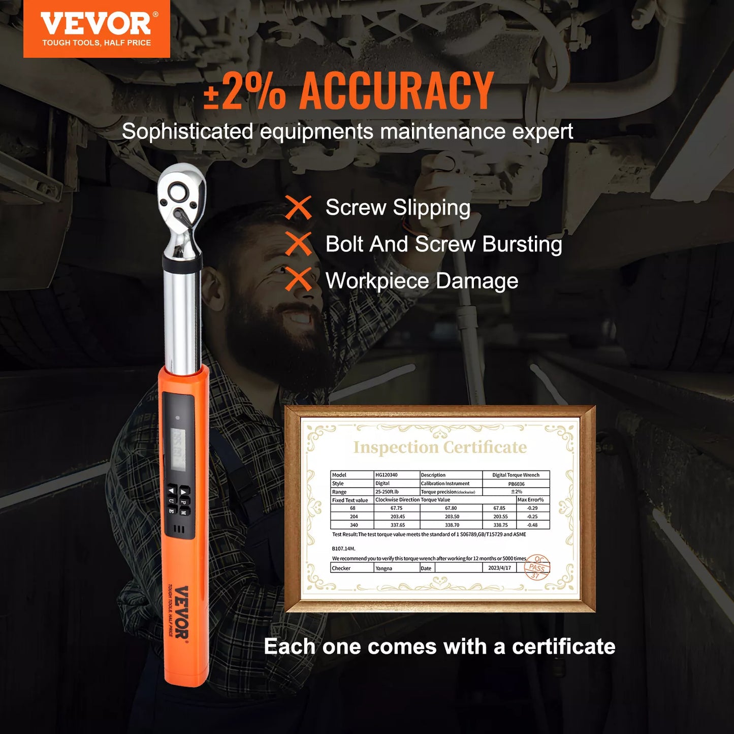 Heavy Duty 3/8 Digital Torque Wrench Set