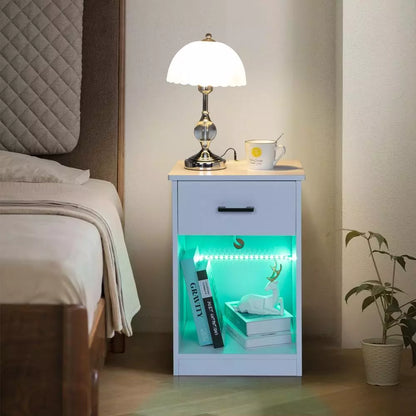 Compact Bedroom Side Table