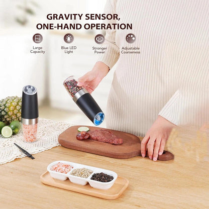 Automatic Salt Pepper Mill Set 2 Piece