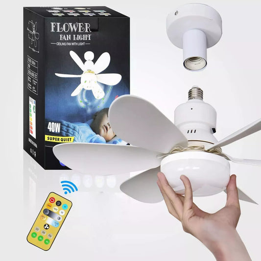 Recessed Ceiling Fan With Lighting - Halri