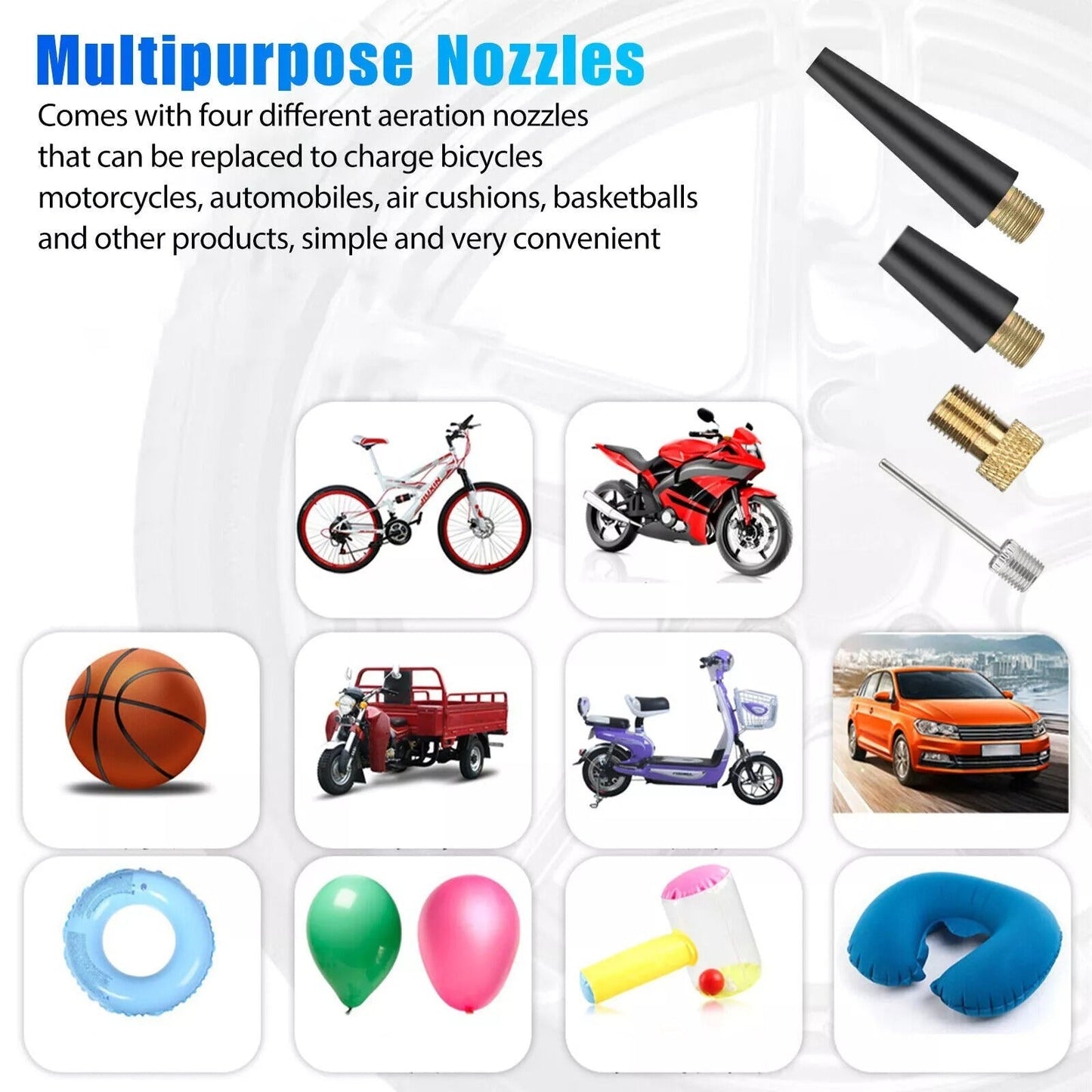 Compact Auto Tire Inflator Compressor