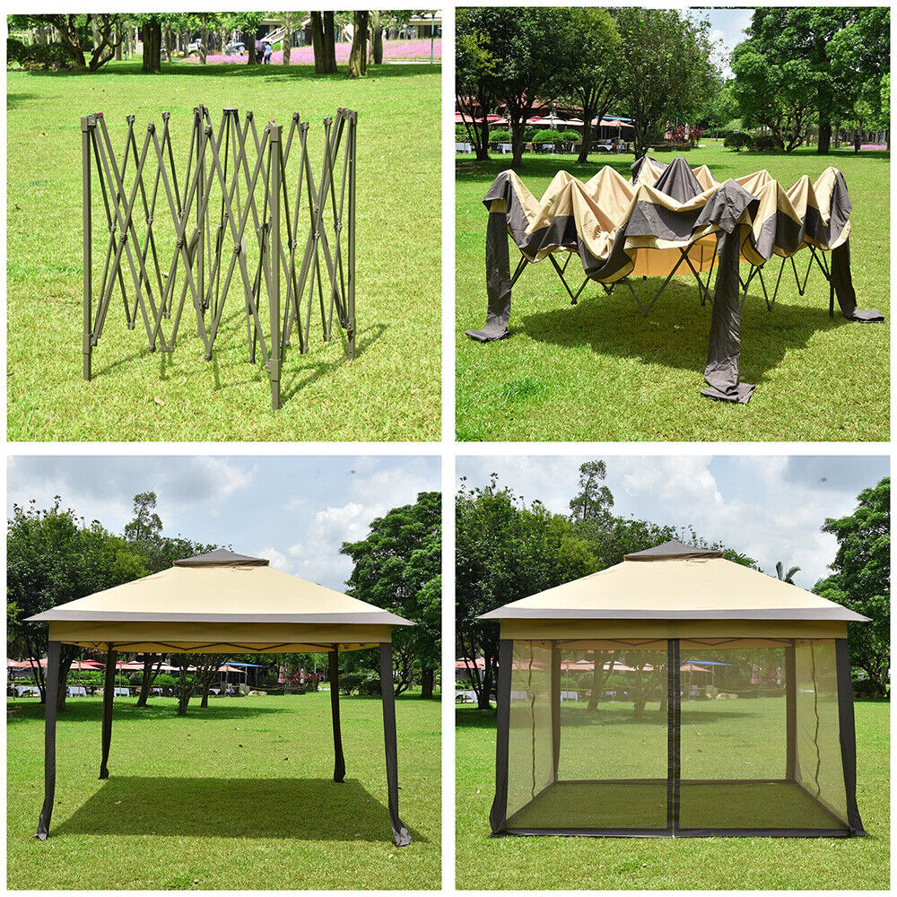 Outdoor Canopy Tent with Mesh Storage Bag
