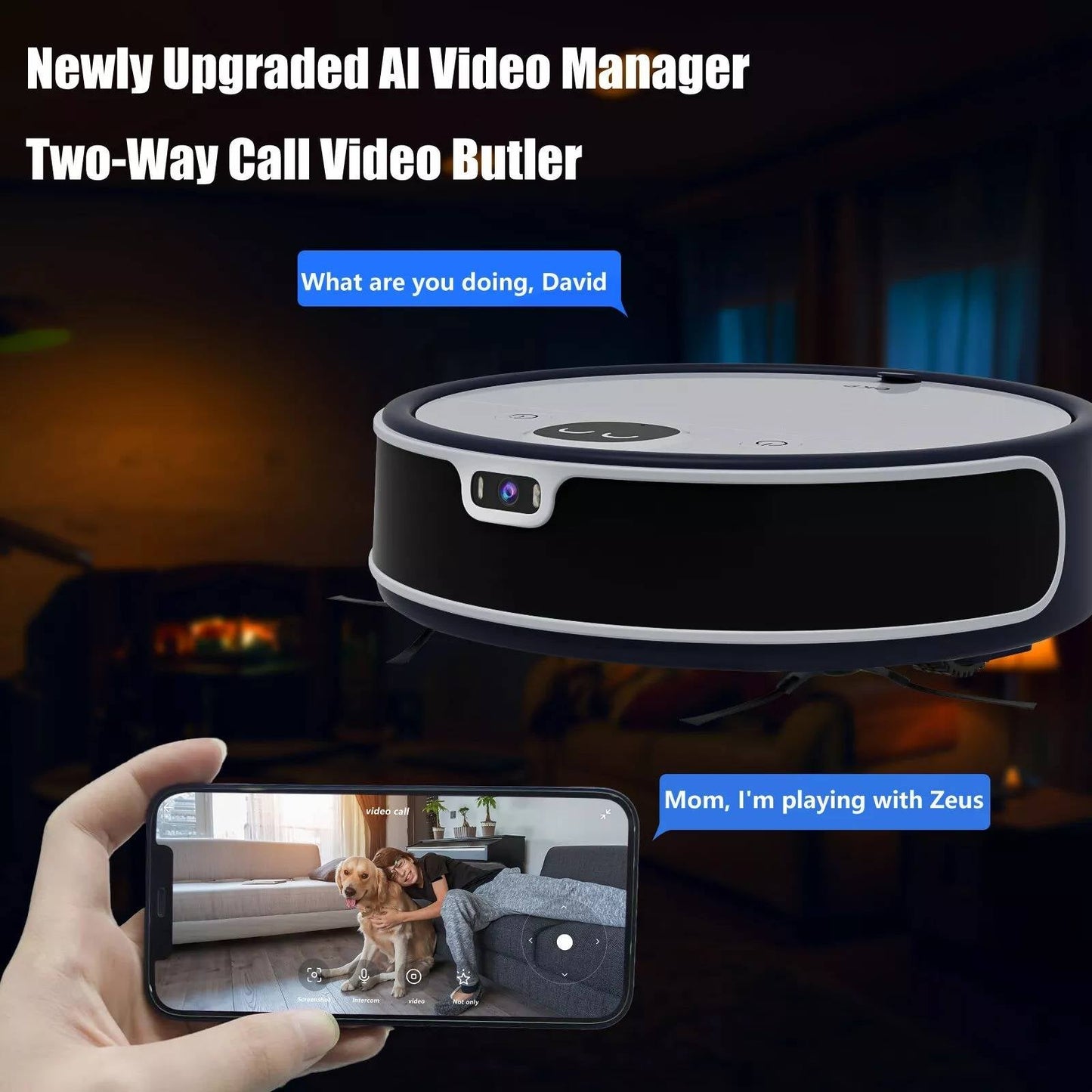 Automatic Wireless Vacuum Cleaner