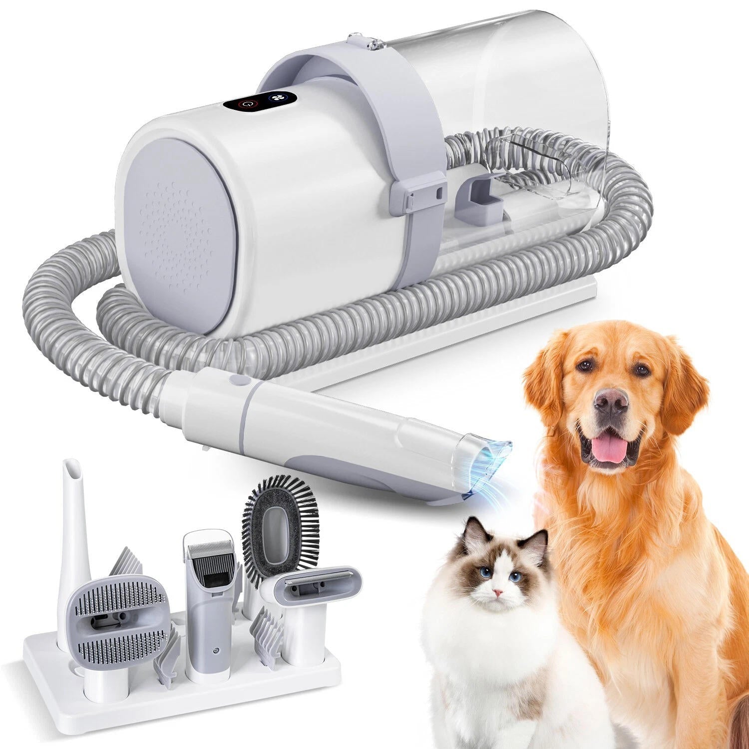 Pet Grooming Tool Set With Suction - Halri