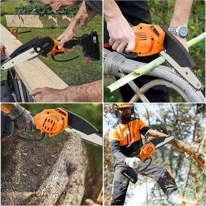 Portable Compact Battery Chainsaw