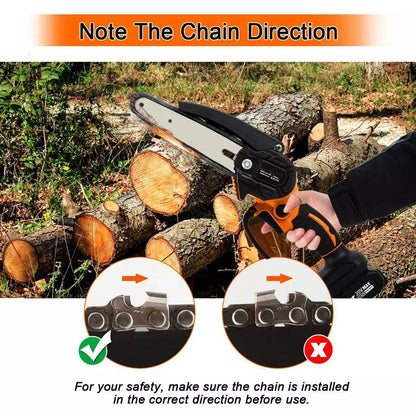 Portable Compact Battery Chainsaw