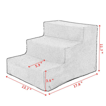 Easy Foldable Pet Steps For High Beds