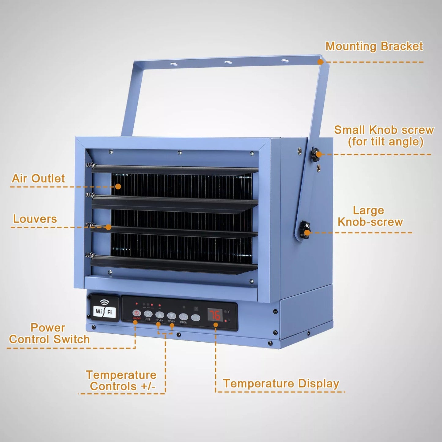 Powerful Garage Space Heater