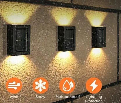 Outdoor 3 Pack Solar Powered Path Lights