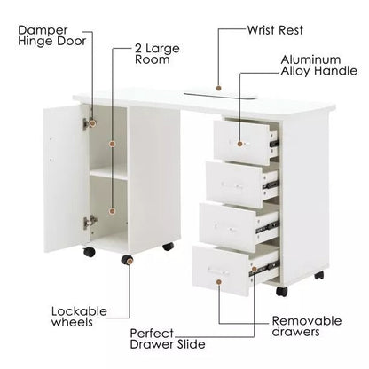 Portable Beauty Nail Station