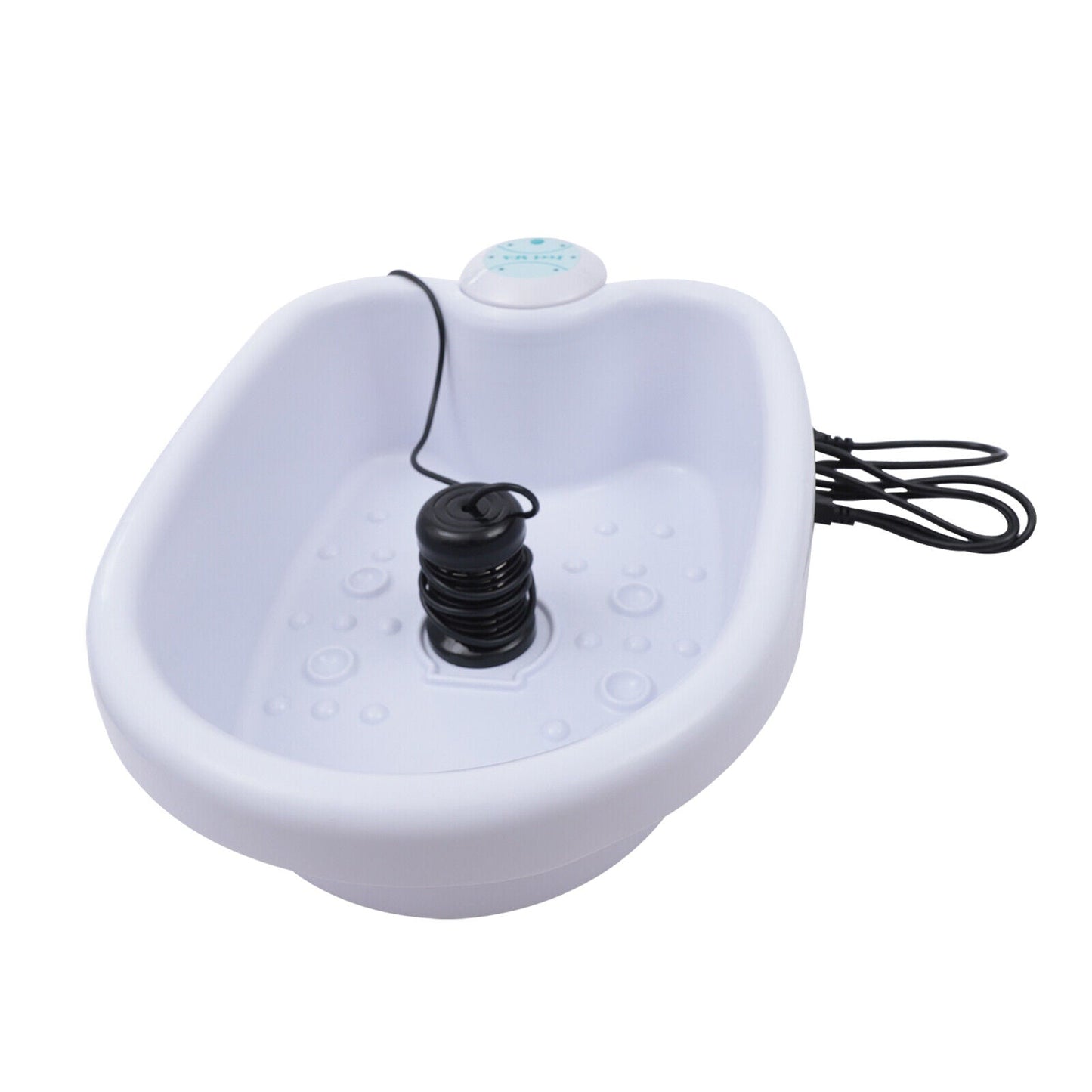 Relaxing Foot Spa Massager with Bubbles and Heat