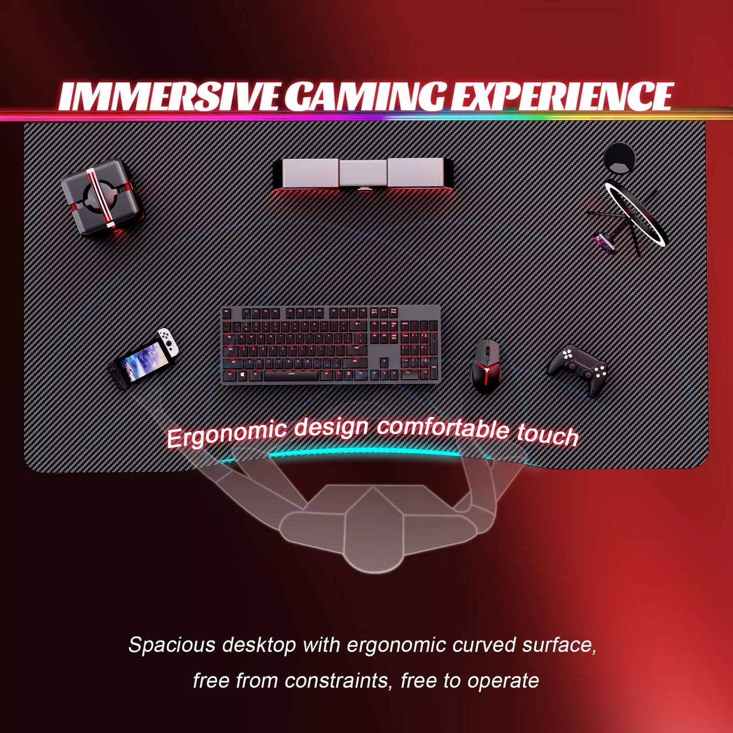 Computer Gamer Workstation Desk