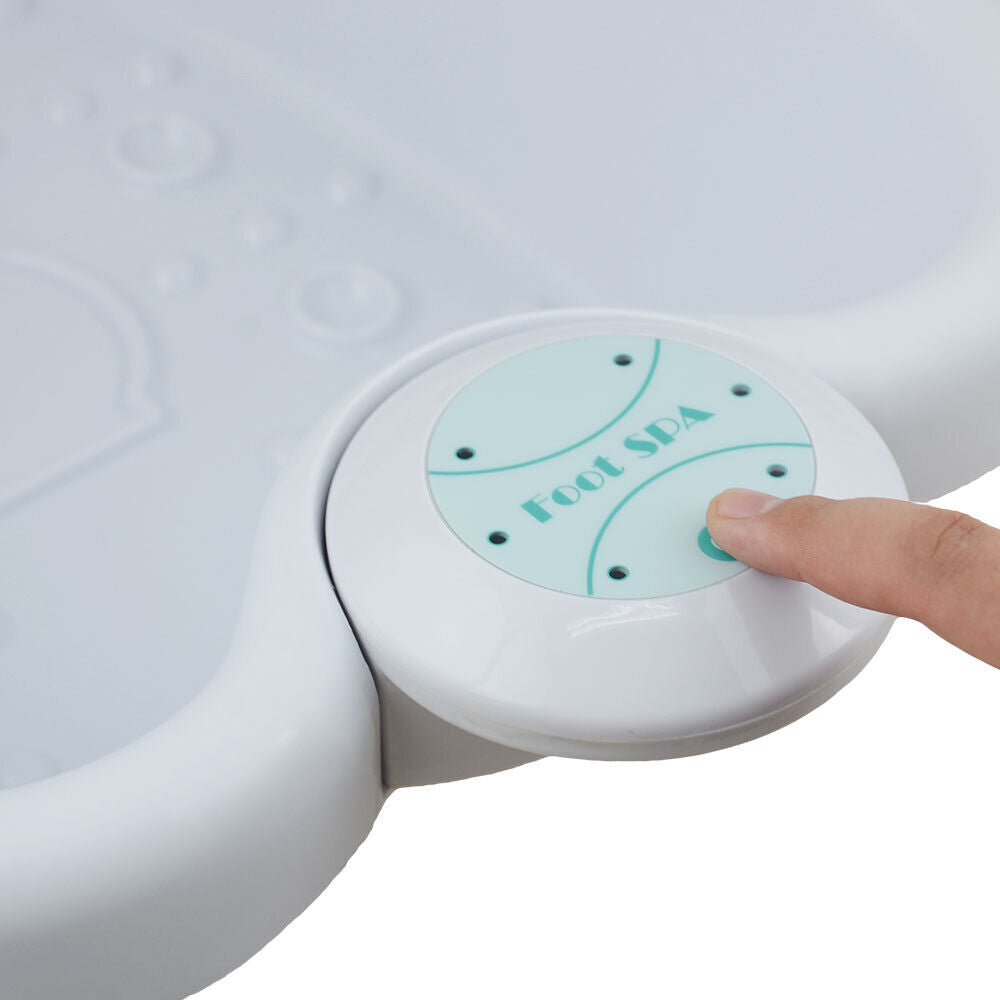Relaxing Foot Spa Massager with Bubbles and Heat