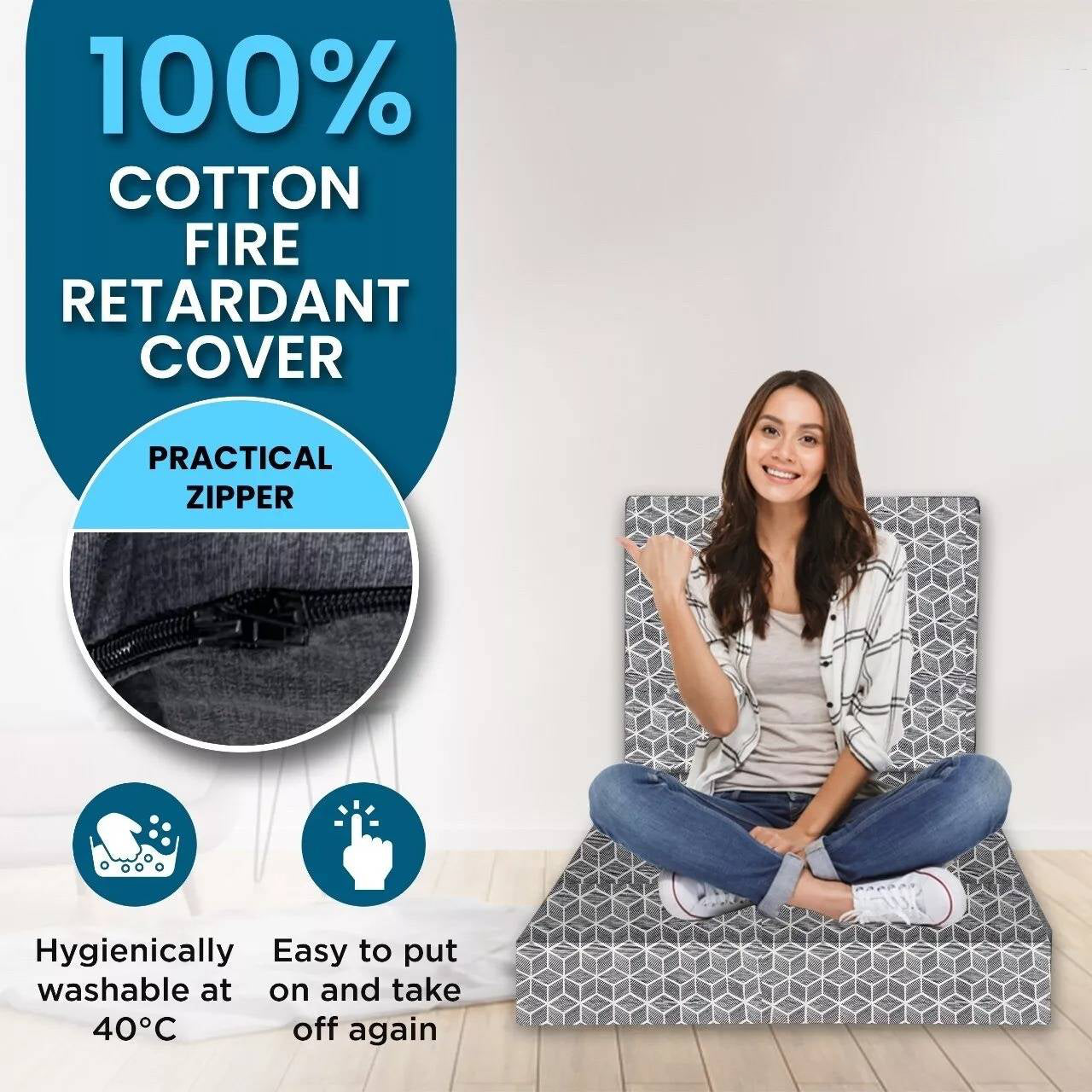 Portable Roll Up Bed