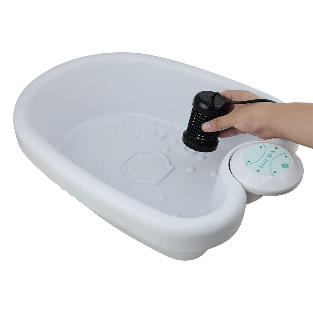 Relaxing Foot Spa Massager with Bubbles and Heat