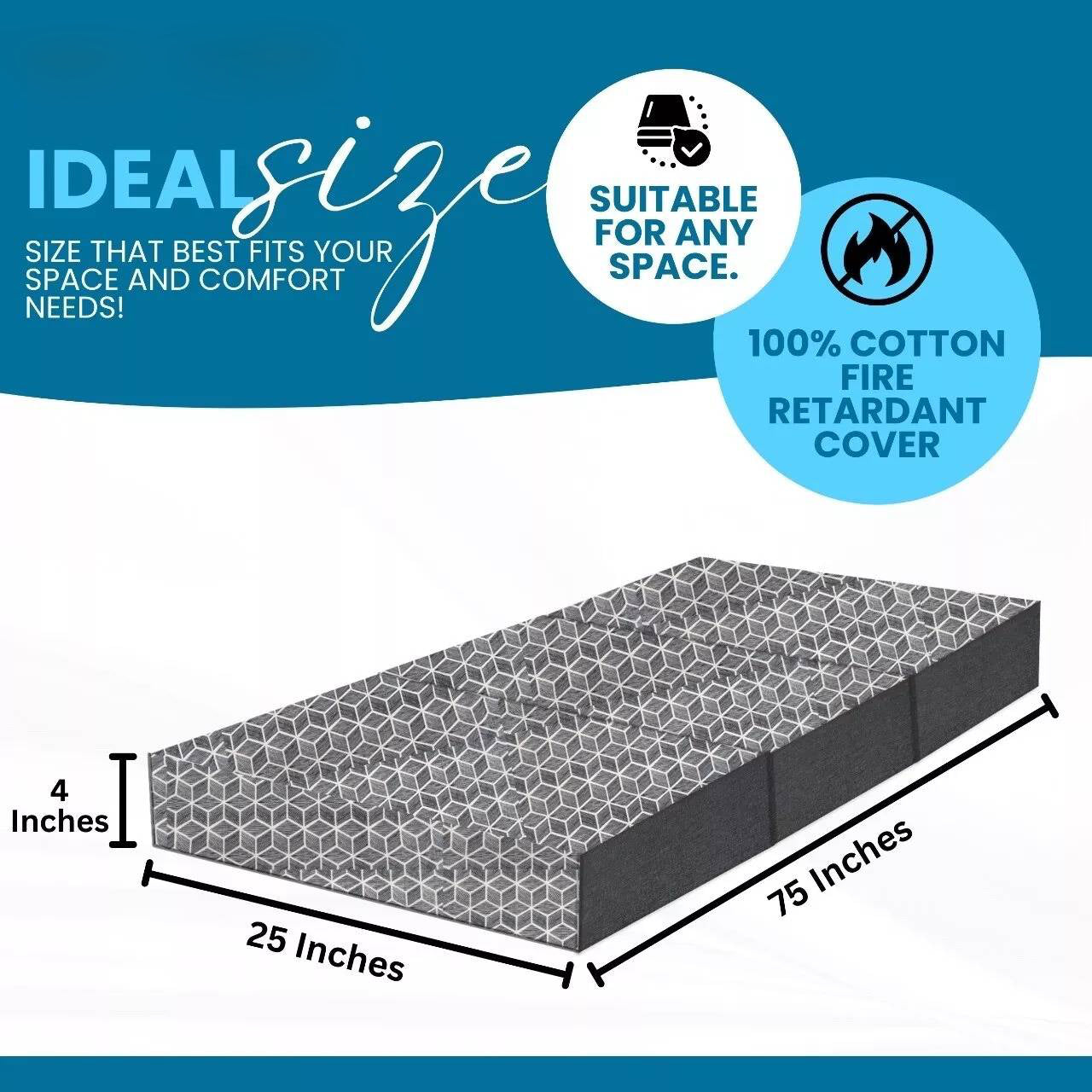 Portable Roll Up Bed
