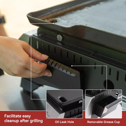 Compact Outdoor Gas BBQ Grill