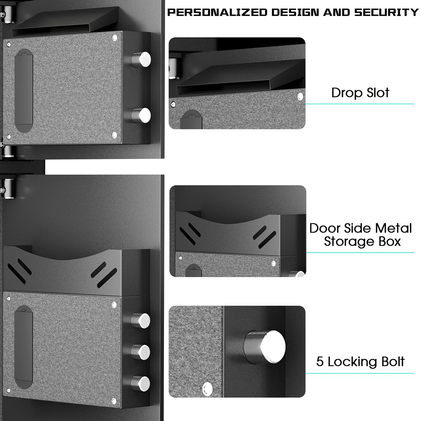 Extra Large Protective Security Safe Box