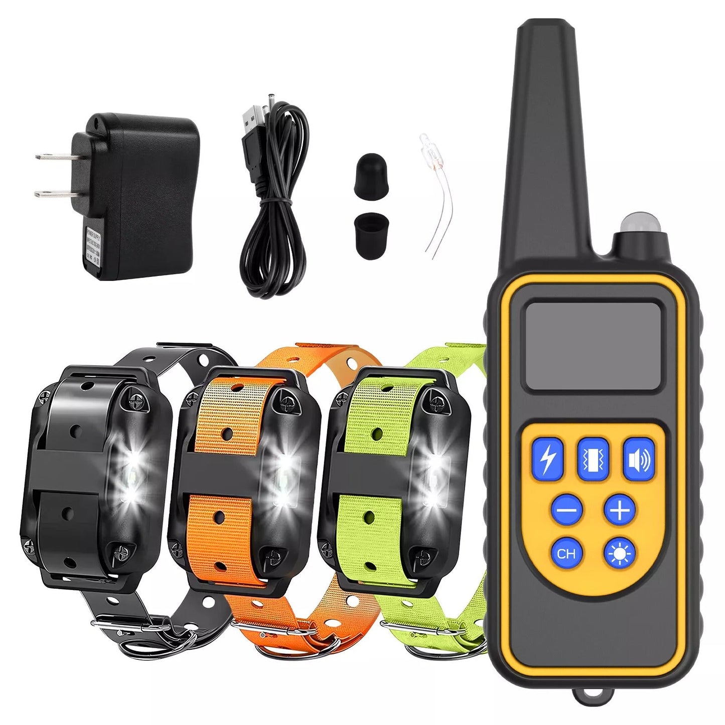 Rechargeable Pet Training Collar Remote Control