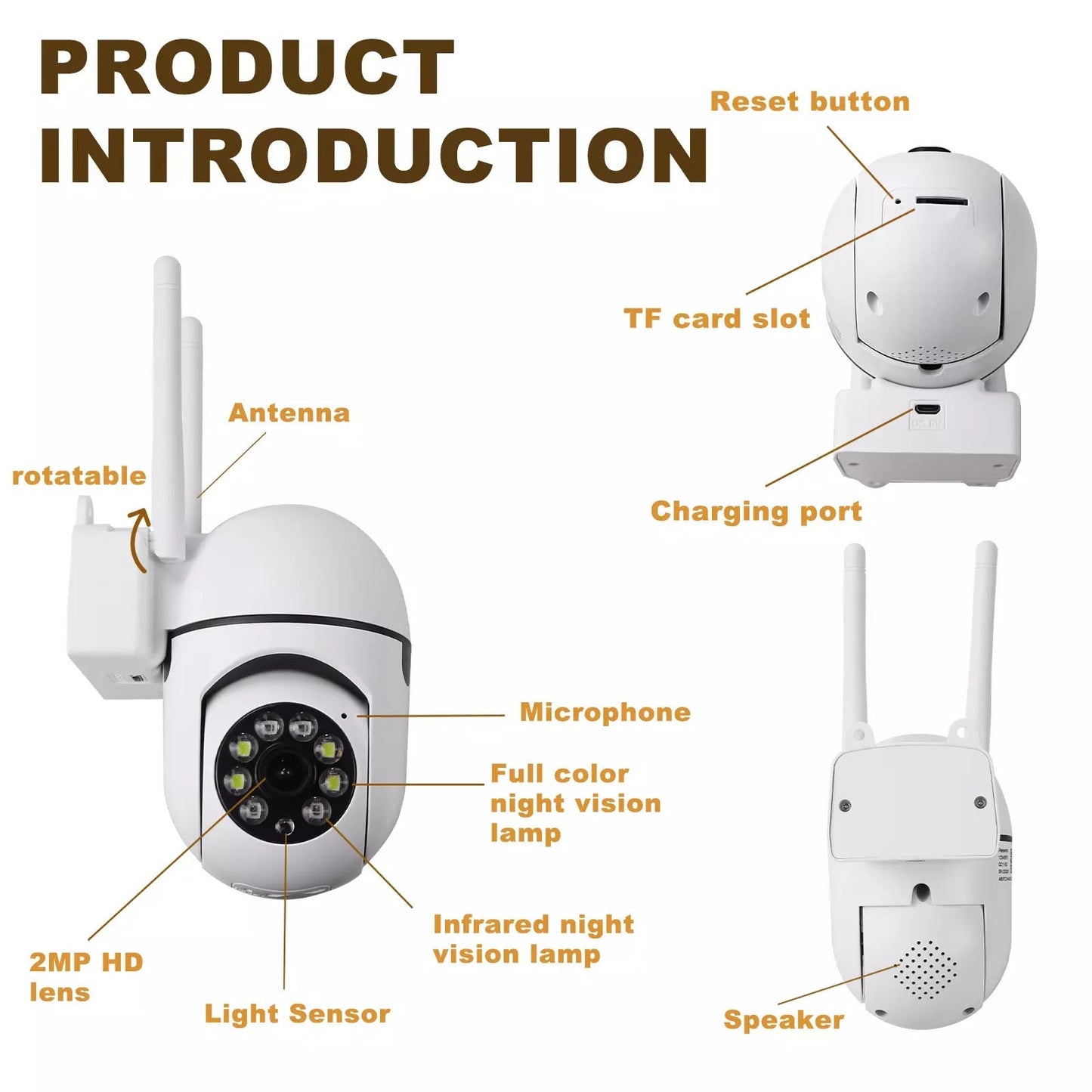 4K HD Wireless Home Security Camera System Kit