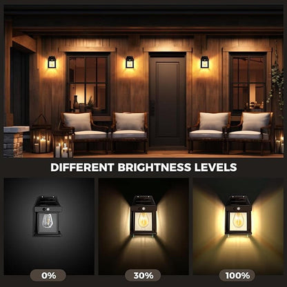 Motion Sensor Exterior Wall Lamps