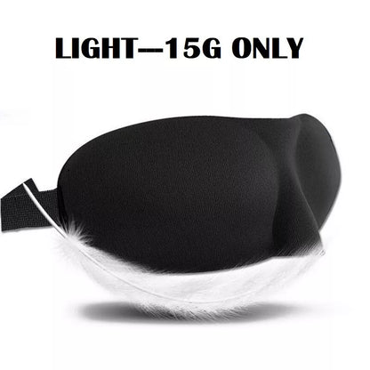 Soft Silk Contoured Sleep Mask
