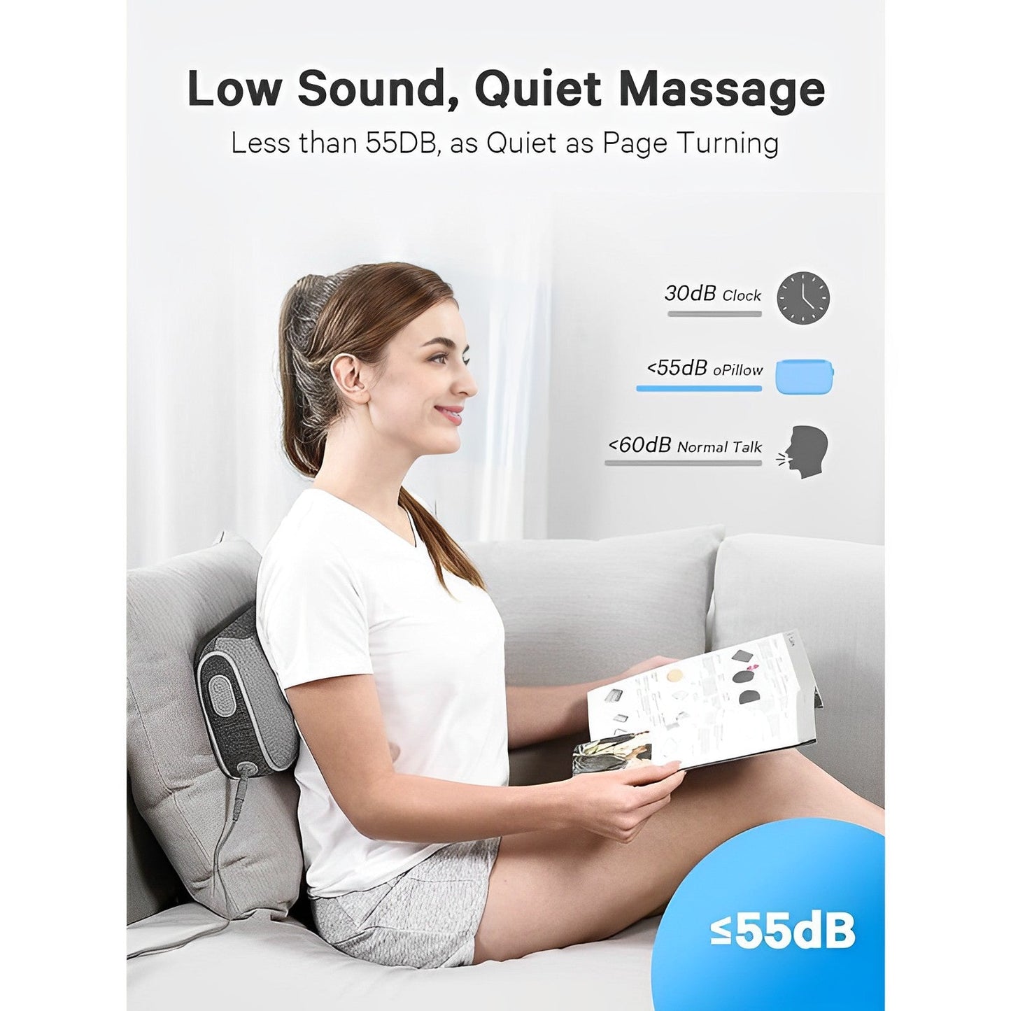 Relaxing Deep Tissue Massage Pillow