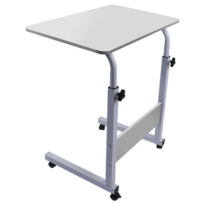 Space Saving Rolling Bedside Laptop Desk Table